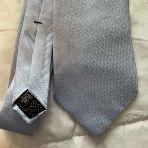 Baby blue tie